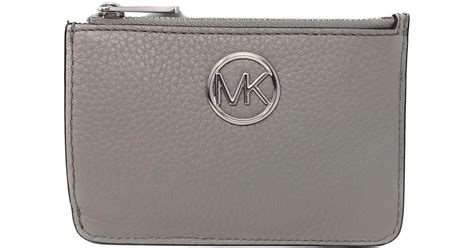 Amazon.com: Michael Kors Pearl Grey Wallet